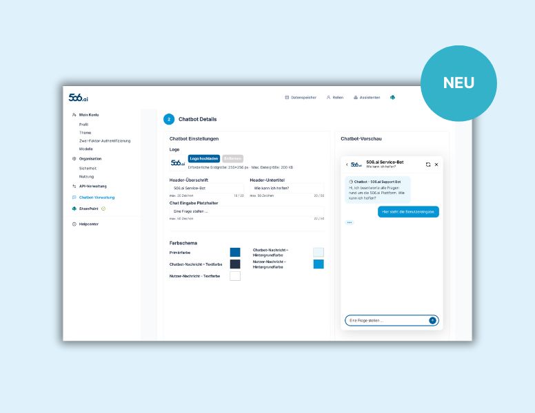 Chatbots erstellen mit CompanyGPT